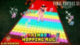 FFXIV: Loporrit Tribe – Rank 4 Reward – DISCO RUG! – Rainbow Hopping Rug