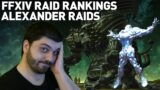 FFXIV Raid History & Rankings – Alexander Raids