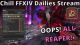 FFXIV Reaper ONLY Hangout Stream featuring Duty Roulette!