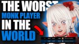 FFXIV THE WORST MONK PLAYER IN THE WORLD! | LuLu's FFXIV Streamer Highlights