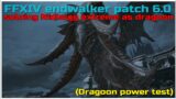 FFXIV endwalker patch 6.0 soloing Nidhogg extreme as dragoon power test