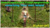 How to unlock Your own island sanctuary in ffxiv endwalker