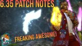 Patch 6.35 PATCH NOTES! Condensed Summary! [FFXIV 6.35]