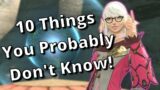 10 Tips and Tricks You Possibly Don't Know in FFXIV!