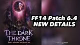 Final Fantasy 14 Patch 6.4 NEW DETAILS and Breakdown