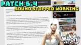 FFXIV: PC Issue – Sound Not Working – SE Response 25/05/23
