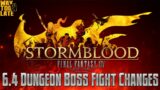 FFXIV Patch 6.4 Stormblood Dungeon Boss Changes!