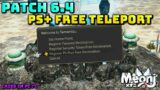 FFXIV: Playstation PLUS Free Teleport Location Benefit!