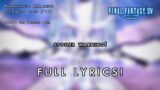 FFXIV: _____, The Tireless One OST FULL lyrics (Pandaemonium Anabaseios P12 Theme)