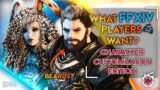 What FFXIV Players Want In-Game ? : Character Customization Edition