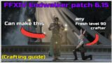 What to do as a fresh level 90 crafter in FFXIV Endwalker