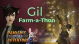 #ffxiv Gil Farm-a-thon 78,000,000 Gil and Counting! Damien Plays Final Fantasy XIV #livestream
