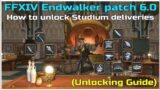 FFXIV Endwalker patch 6.0 How to unlock The Studium custom deliveries