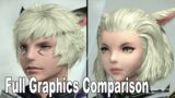 Final Fantasy XIV Online Dawntrail Full Graphics Comparison
