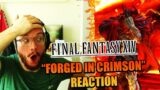 First Time Hearing "FORGED IN CRIMSON" | Final Fantasy XIV OST REACTION