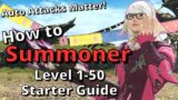 Arcanist/Summoner Starter Guide for Level 1-50: New to the Job? Start Here! [FFXIV 6.40+]