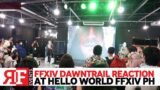 FFXIV Dawntrail Teaser Trailer Reaction at Hello, World! PH