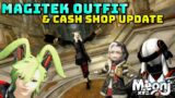 FFXIV: NEW Cash Shop Update 17th August 2023 – Magitek Outfit & Magic Trick Emote!