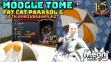FFXIV: New Moogle Tome Fat Cat Parasol & 10th Aniversary Frame Kit!