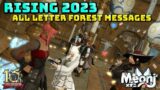 FFXIV: Rising Event 2023 – ALL Letter Forest Messages