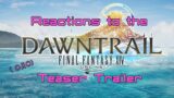 Final Fantasy XIV Dawntrail Teaser Trailer Reactions (from the FanFest SHOW FLOOR! :D)