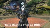 Final Fantasy XIV Endwalker | Gameplay Wreath of Snakes Trial Solo Unsync Fight as DRG