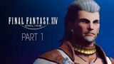 Final Fantasy XIV Playthrough | Part 1: New Character | Highlander Marauder