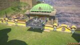 Floating Furnishings on a Fence in FFXIV (PC)