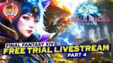 Leveling Ninja in FFXIV Free Trial – Final Fantasy XIV Ultrawide Gameplay – Part 4