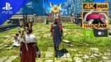 Final Fantasy XIV (PS5) Gameplay ❯ DualSense Controller Handcam 🔴 RED MAGE – RAID