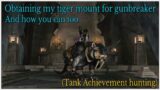 How to obtain your Tank mounts in FFXIV
