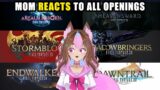 Mom REACTS to all FFXIV Titles plus Dawntrail trailer