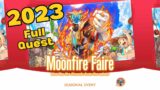 Moonfire Faire 2023 Full Quest Playthrough | Final Fantasy 14 Seasonal Event