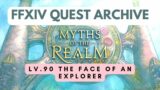 Myths of the Realm: The Face of an Explorer | No Commentary | FFXIV Quest Archive