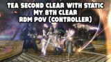 FFXIV [6.3] TEA 8th clear RDM D4 POV (controller)
