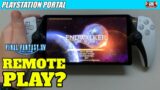 PlayStation Portal – Final Fantasy XIV  Remote Play Impressions