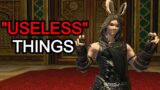 "Useless" Things I want Added in FFXIV
