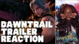 DAWNTRAIL TRAILER REACTION | Final Fantasy XIV | COSPLAYER REACTS | Jaharajayde