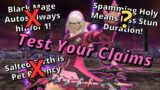 FFXIV Mythbusters! Testing More Common Claims about Mechanics in FFXIV!