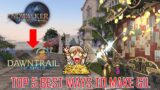 Final Fantasy XIV – Top 5 Best Ways to Make Gil Patch 6.5 Until Dawntrail