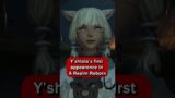 Y'shtola's First Appearance in A Realm Reborn #shorts #ffxiv #finalfantasy #yshtola