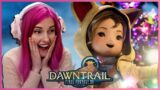 FFXIV Dawntrail FULL TRAILER Reaction! 🦋