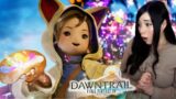 I'M SO READY FOR THE NEW JOB! FFXIV Dawntrail Full Trailer & Female Hrothgar REVEAL REACTION