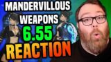 Jesse REACTS to the NEW Manvervillous Relic Weapons from FFXIV 6.55