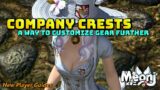 FFXIV: Company Crests – A Way To Customise Your Gear More! – New Player Guides