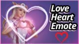 FFXIV Love Heart Emote – Valentines Day Event
