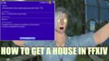 How to get a house in ffxiv