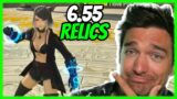 The new relics are INSANE | Reacting to Patch 6.55 Final Fantasy XIV relics