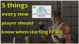 5 things new players should know when starting FFXIV