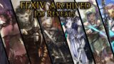 FFXIV Archived: Job Reveals – A Realm Reborn to Dawntrail
